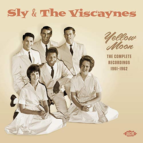 1960s band Sly & The Viscaynes album cover with six members.