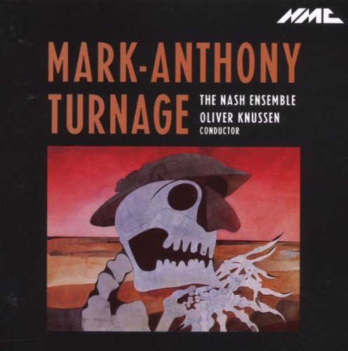 "CD cover featuring a skeleton in a hat against a red background."