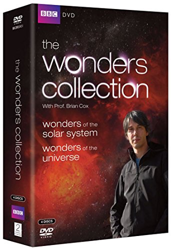 DVD case with Prof. Brian Cox against a red galaxy background.
