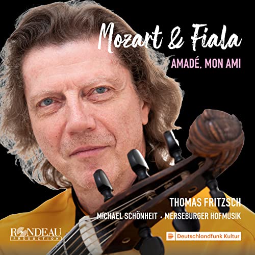 CD cover featuring portrait of a man with a violin.
