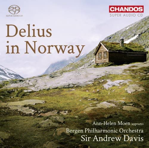 Album cover featuring a turf-roofed cabin in a rocky Norwegian mountain landscape.
