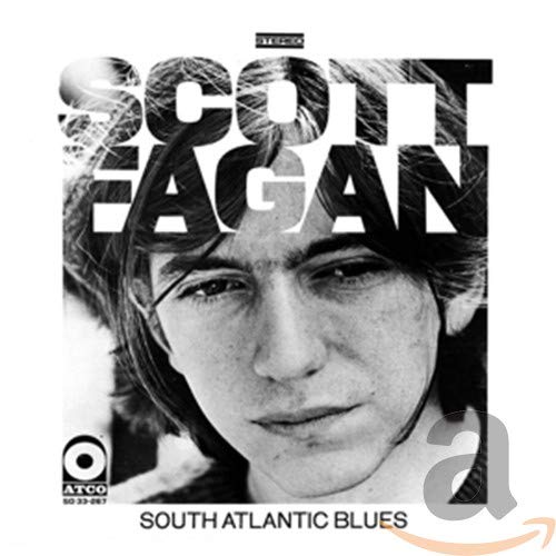 BlackC&W album cover featuring a black and white portrait of Scott Fagan.