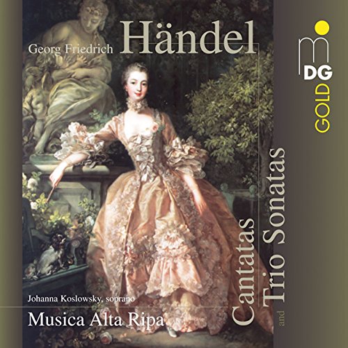 A classical music CD cover featuring a 17th-century painting of musicians performing together.