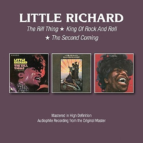 Purple CD cover with "Little Richard" and three album covers displayed.