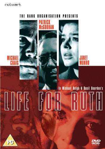 DVD cover for "Life For Ruth" featuring three faces in monochrome.