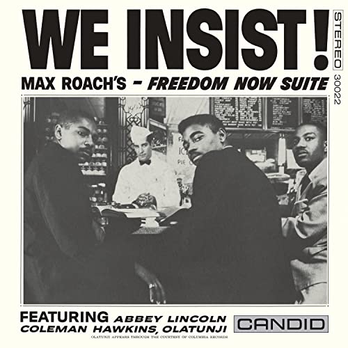 CD cover for Max Roach’s “Freedom Now Suite” featuring Abbey Lincoln.