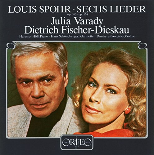 CD cover featuring portraits of Julia Varady and Dietrich Fischer-Dieskau.
