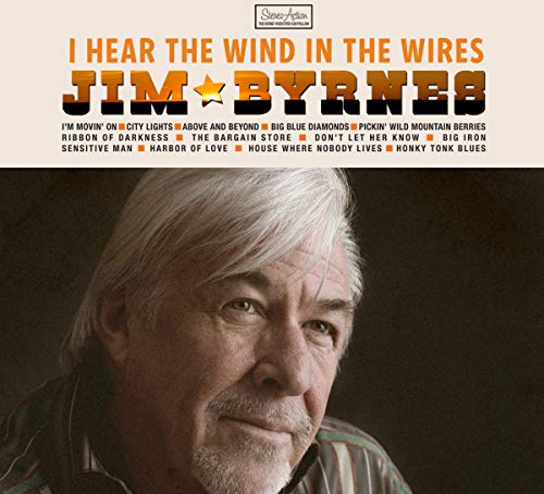 CD cover featuring portrait of Jim Byrnes and song list text.