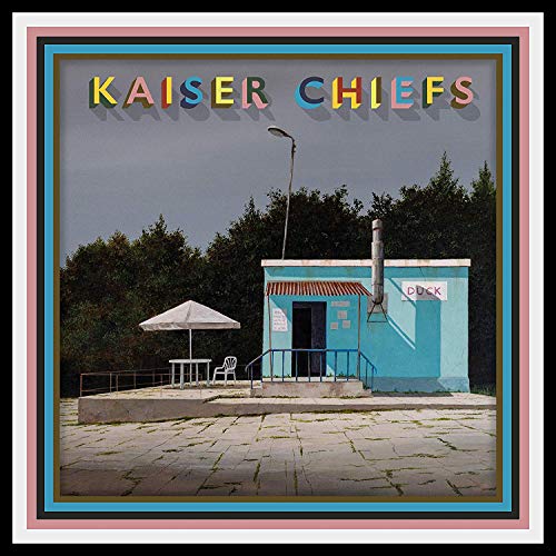Album cover for Kaiser Chiefs’ “Duck” featuring a blue building.