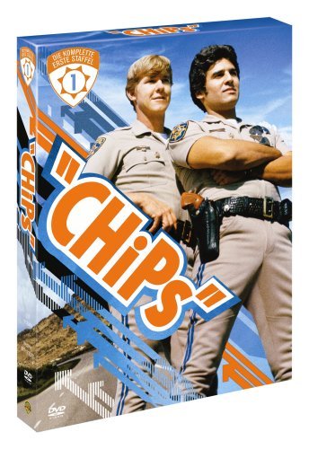 DVD case for "CHiPs" with two officers on the cover.