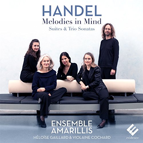 CD cover featuring Ensemble Amarillis, a group of five musicians.