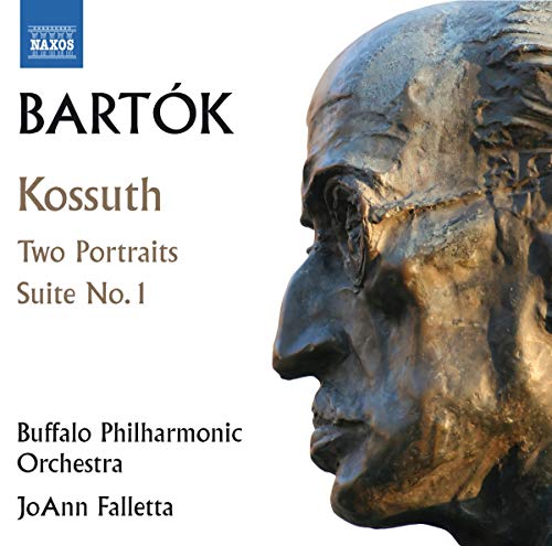 CD cover featuring a bronze bust portrait of a man in profile.