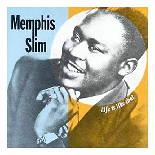 CD cover featuring a portrait of blues musician Memphis Slim.