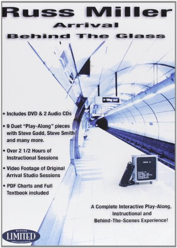 "Image shows a DVD cover with a futuristic tunnel and audio equipment."