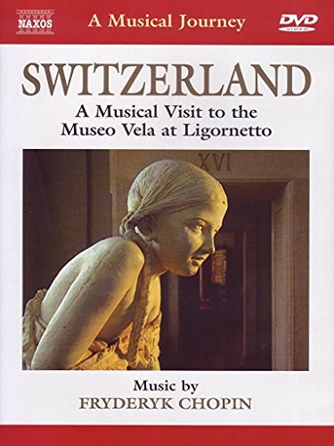 DVD cover for "Chopin: Switzerland" featuring a classical sculpture.