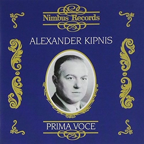 CD cover featuring a black and white portrait of Alexander Kipnis.