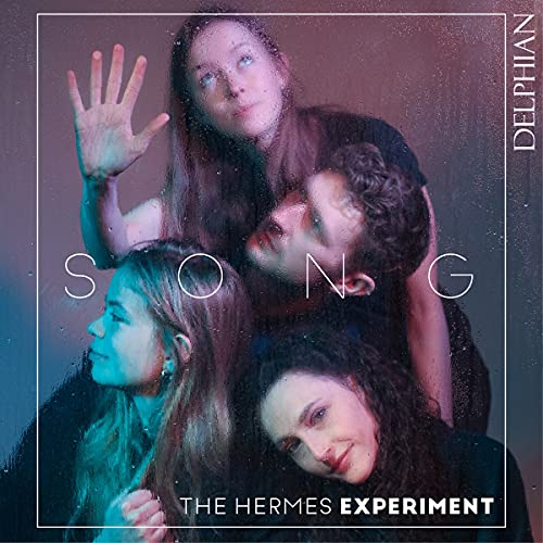 CD cover featuring four people with the band name "The Hermes Experiment".