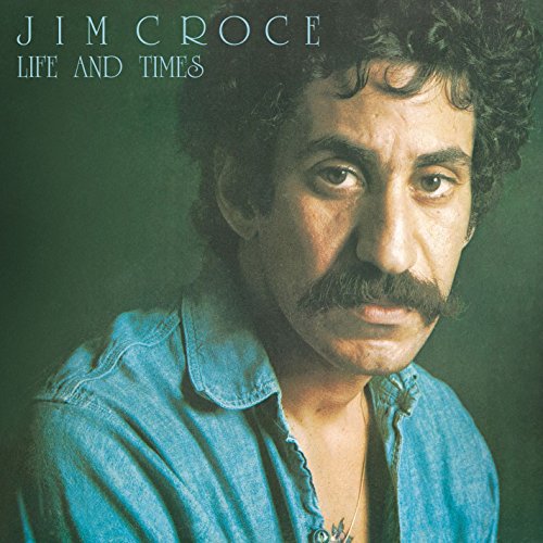 Vinyl record of Jim Croce’s “Life & Times” album, black cover.