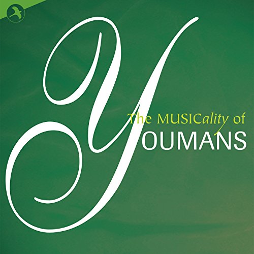 CD cover for “The Musicality of Youmans” with a large white “Y”.