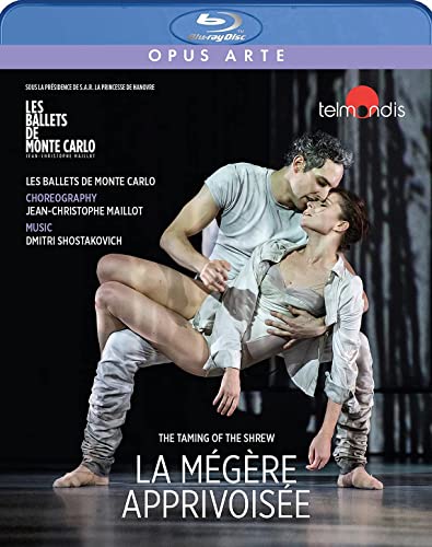 Blu-ray cover featuring two ballet dancers in a dramatic embrace.