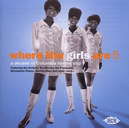 CD cover: three women in go-go boots and matching outfits.