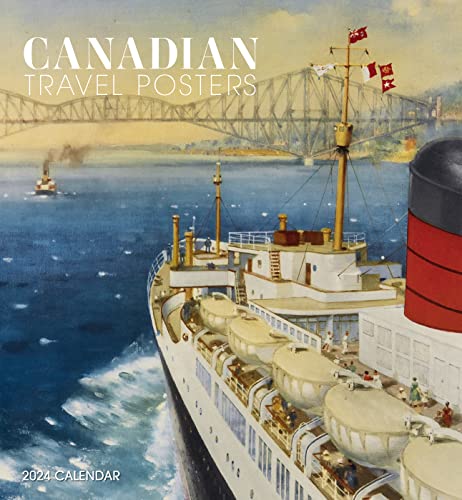 Canadian Travel Posters Calendar 2024
