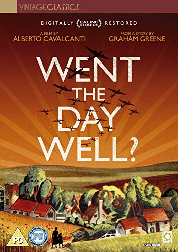 DVD cover for "Went The Day Well" with planes and a village scene.