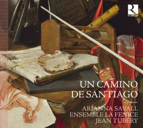 "CD cover with medieval-themed artwork, featuring a sword, armor, and historical documents."