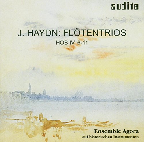 CD cover featuring a watercolor painting of a cityscape with a body of water.