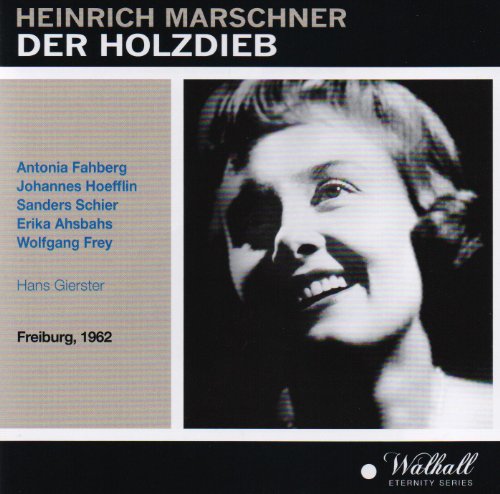 CD cover: woman’s portrait with text “Der Holzdieb,” “Freiburg, 1962.”