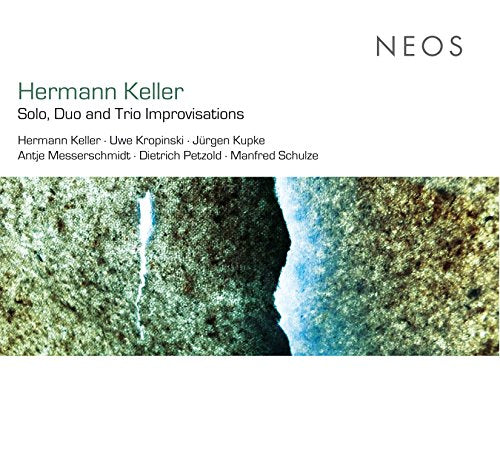 A CD cover featuring a close-up of a rocky, green and blue textured surface.