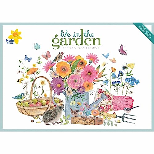 Marie Curie, Life In The Garden A4 Planner 2024