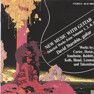 "CD cover art featuring a seated figure surrounded by abstract shapes and text."