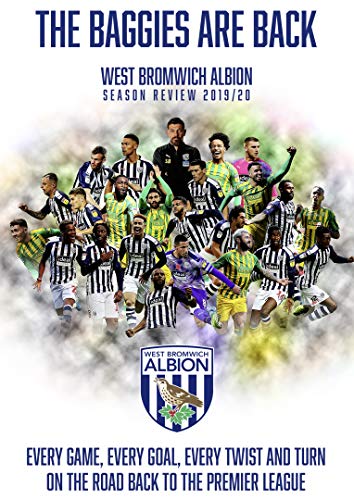 West Bromwich Albion team photo on DVD cover for 2019/20 season review.