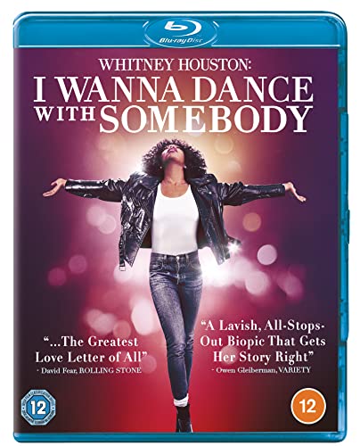 Blu-ray cover for “I Wanna Dance With Somebody” featuring Whitney Houston.