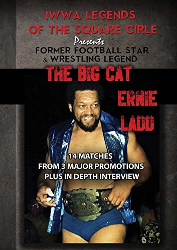 DVD cover featuring wrestler Ernie Ladd, a muscular man with a beard.