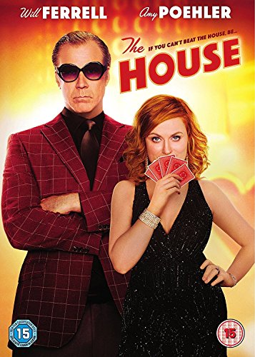 DVD cover for "The House" featuring Will Ferrell and Amy Poehler.