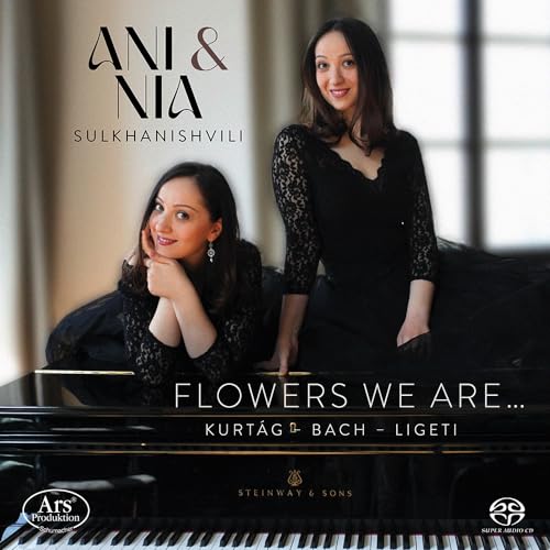 CD cover featuring two women seated at a grand piano.