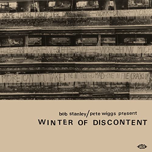 CD cover for "Winter Of Discontent" with bleak, industrial imagery.