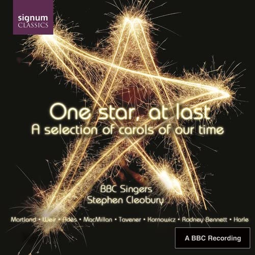 CD cover: a bright, sparkling star against a dark background.