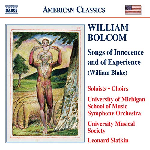 CD cover for William Bolcom’s “Songs of Innocence and of Experience.”