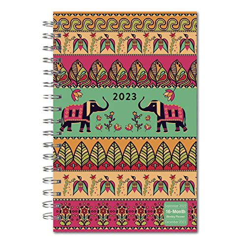 Designer Essentials September 2022-December 2023 Lifestyle Planner: Elephant (DESIGNER ENGAGEMENT)
