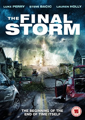 DVD cover for "The Final Storm" depicting a destructive storm and cars.