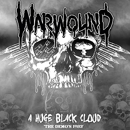 CD cover: skull with wings, skulls below, and band name "Warwound".