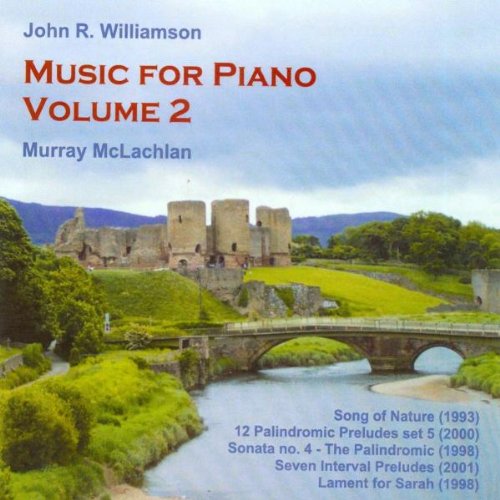 "CD cover with castle ruins and bridge over a river, cloudy sky."