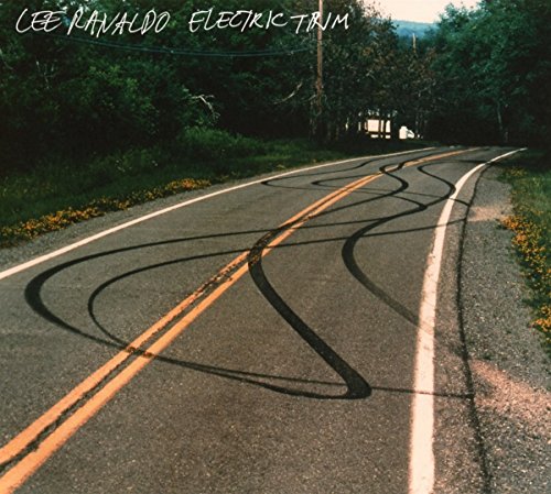 "Album cover for 'Electric Trim' by Lee Ranaldo, featuring a winding road with tire tracks."