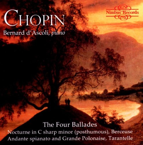 CD cover featuring a serene landscape painting with white and red text overlay.