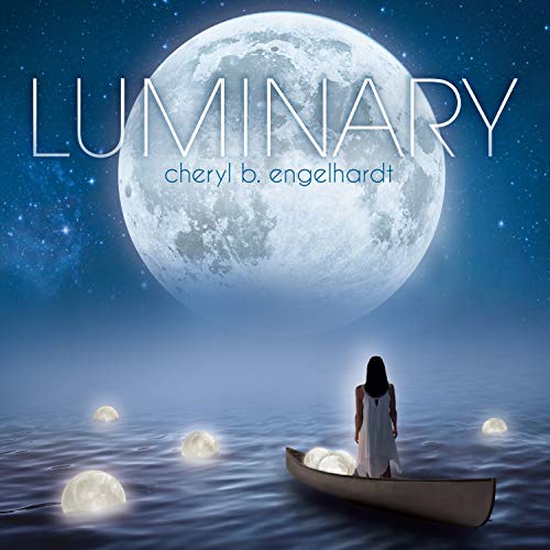 CD cover with a full moon, boat, and figure in water.