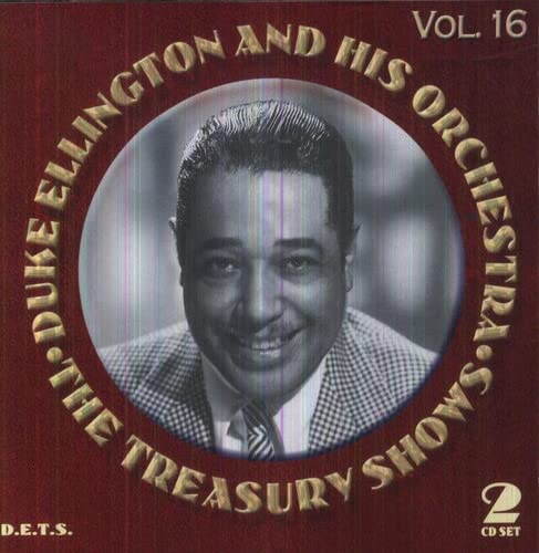 CD cover featuring a portrait of Duke Ellington in a circular frame.