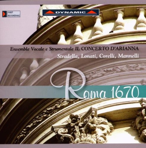 "CD cover featuring an ornate stone archway with 'Roma 1670' written across it."
